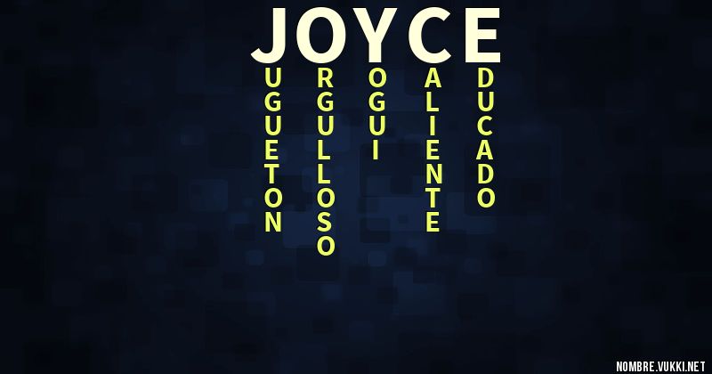Acróstico joyce