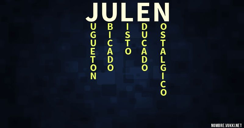 Acróstico julen