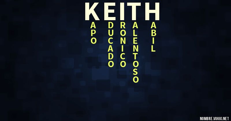 Acróstico keith