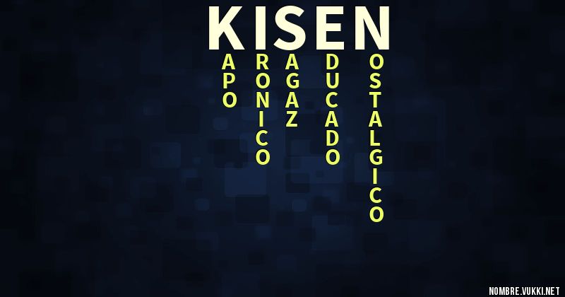 Acróstico kisen