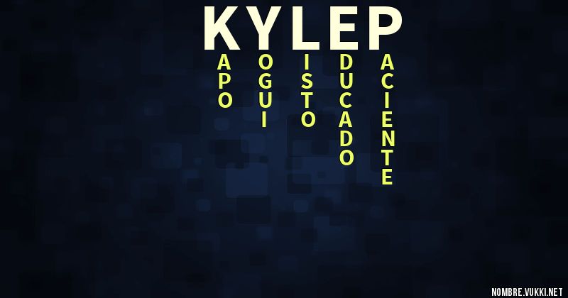 Acróstico kylep