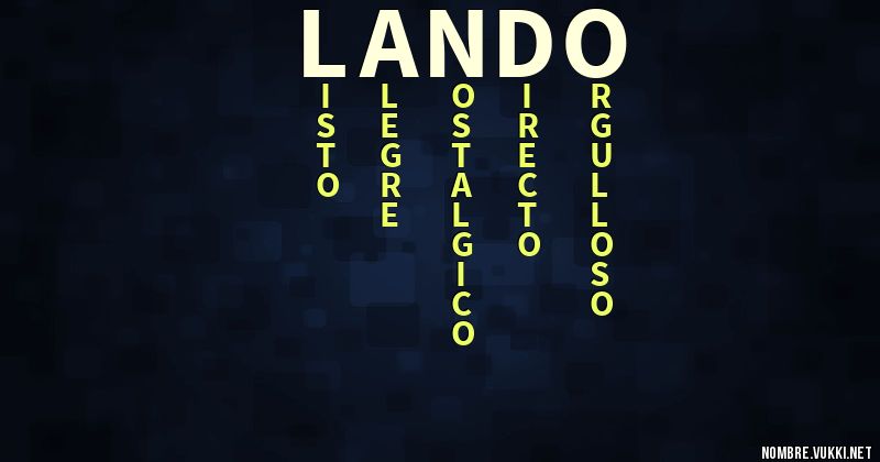 Acróstico lando