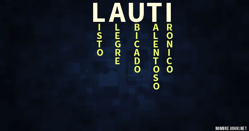 Acróstico lauti