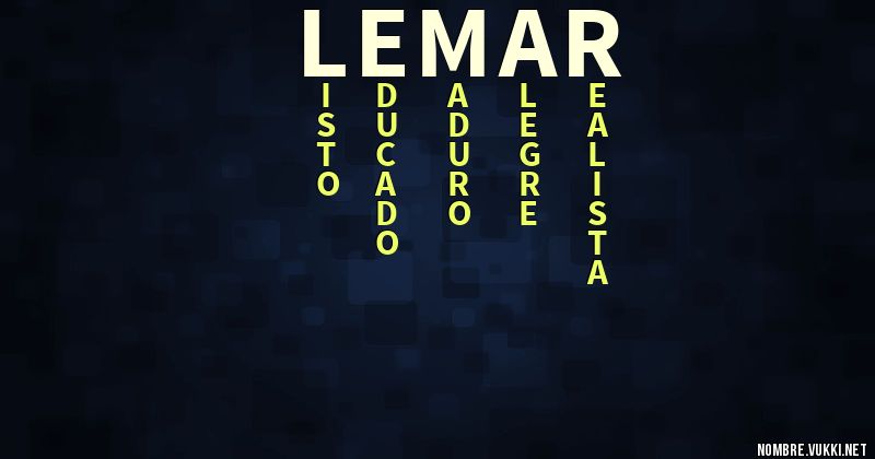 Acróstico lemar