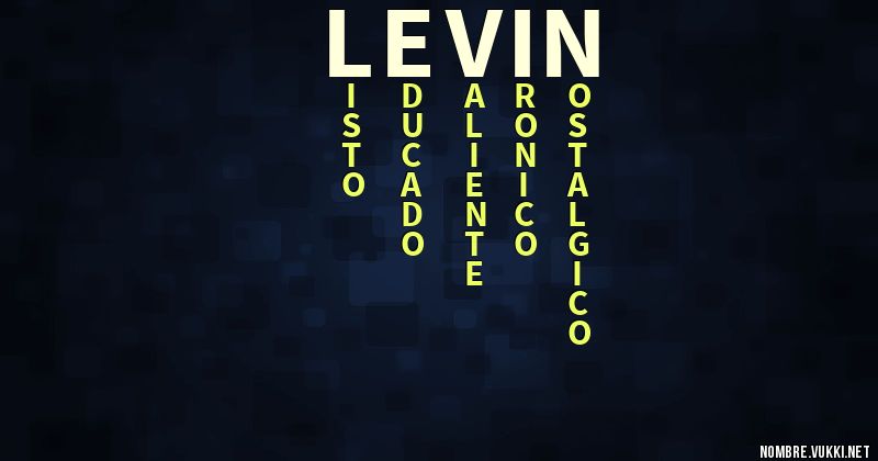 Acróstico levin