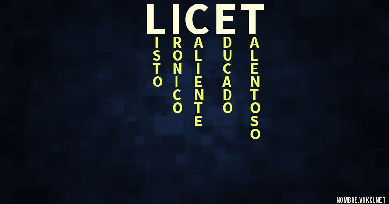 Acróstico licet