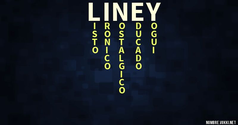 Acróstico liney