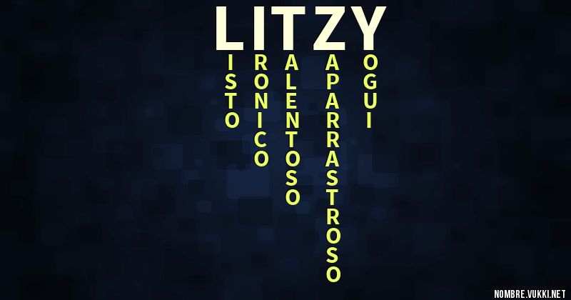 Acróstico litzy