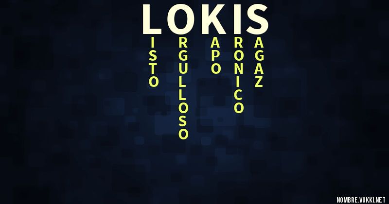 Acróstico lokis