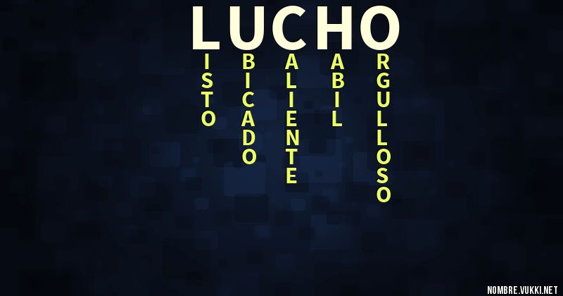 Acróstico luchó