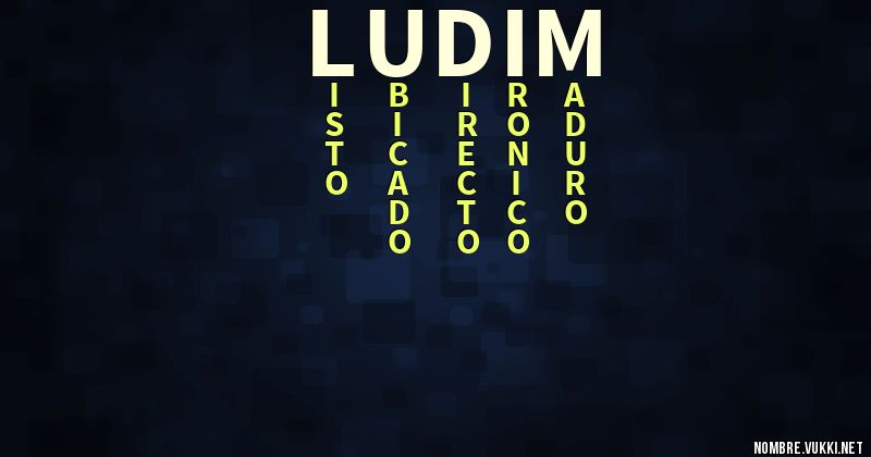 Acróstico ludim