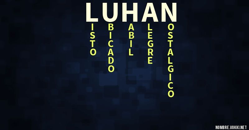 Acróstico luhan