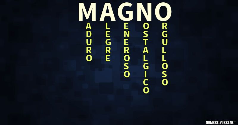 Acróstico magno