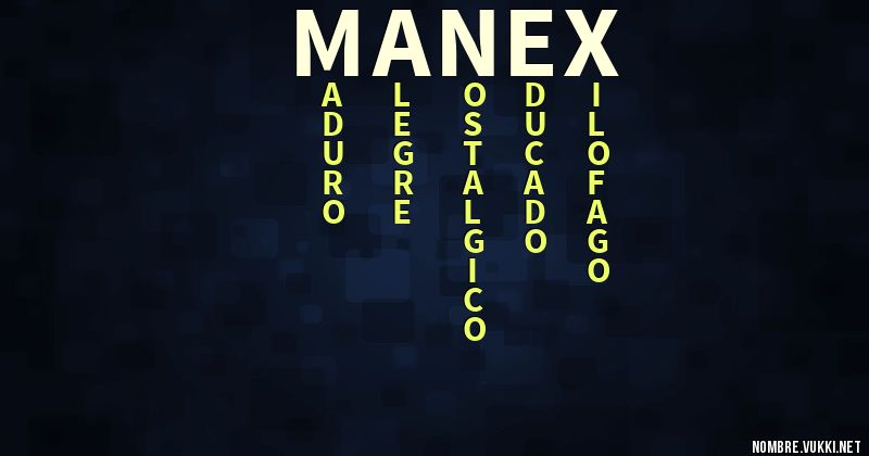 Acróstico manex