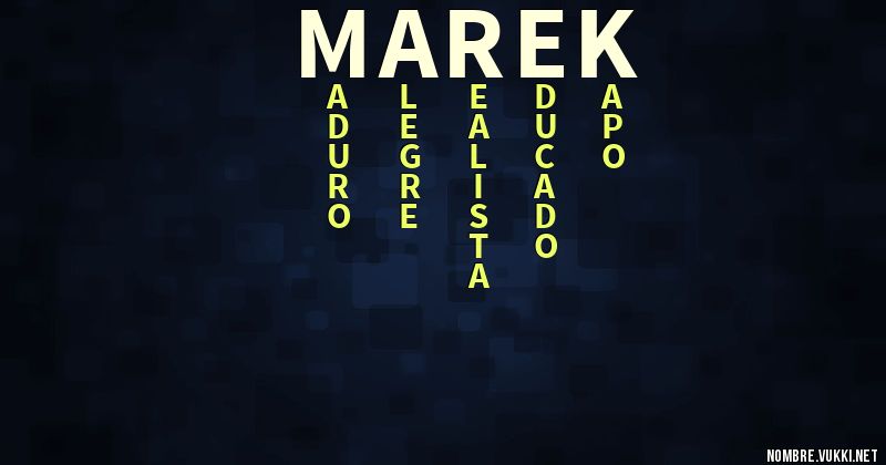 Acróstico marek