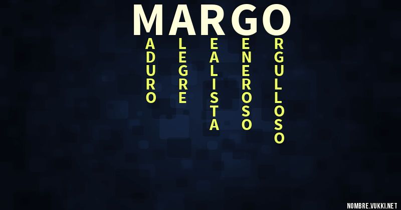 Acróstico margo