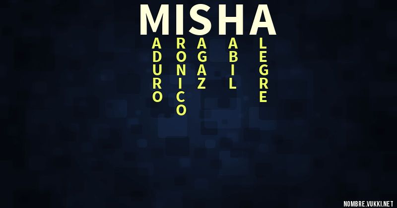 Acróstico misha