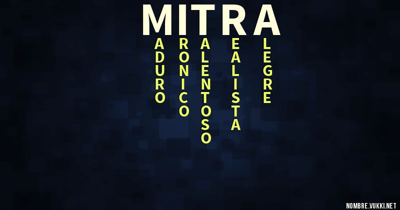 Acróstico mitra