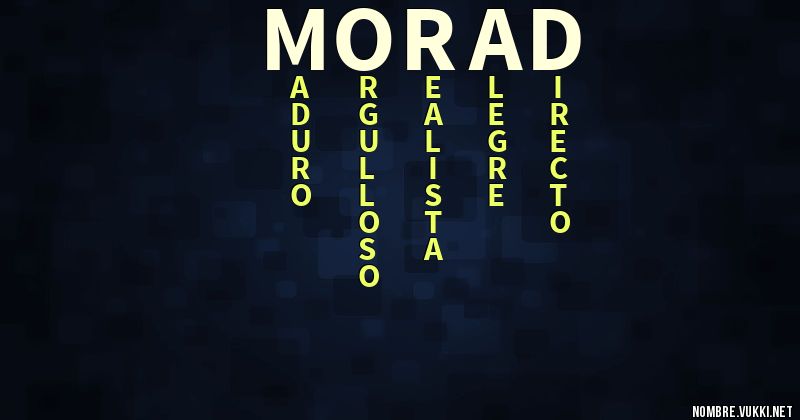 Acróstico morad