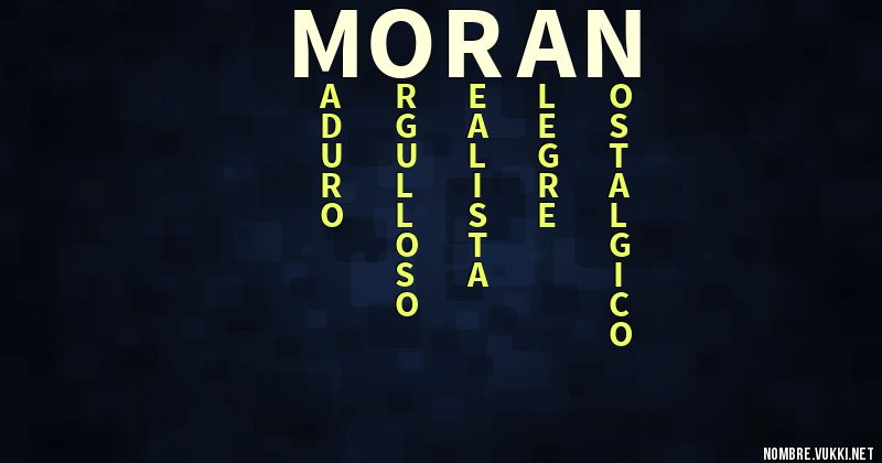 Acróstico moran