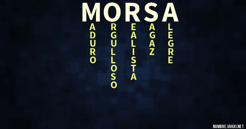 Acróstico morsa
