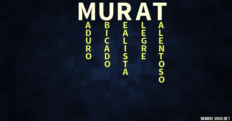 Acróstico murat