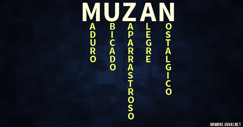 Acróstico muzan
