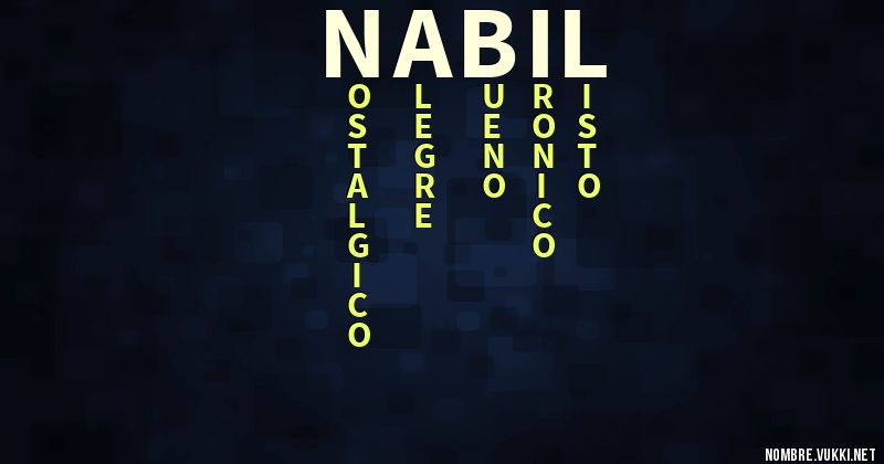 Acróstico nabil