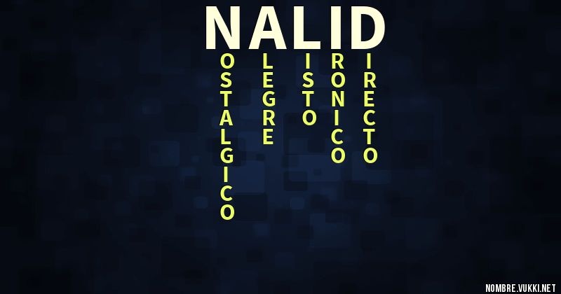 Acróstico nalid