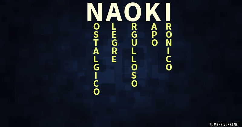 Acróstico naoki