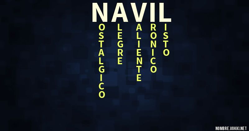 Acróstico navil