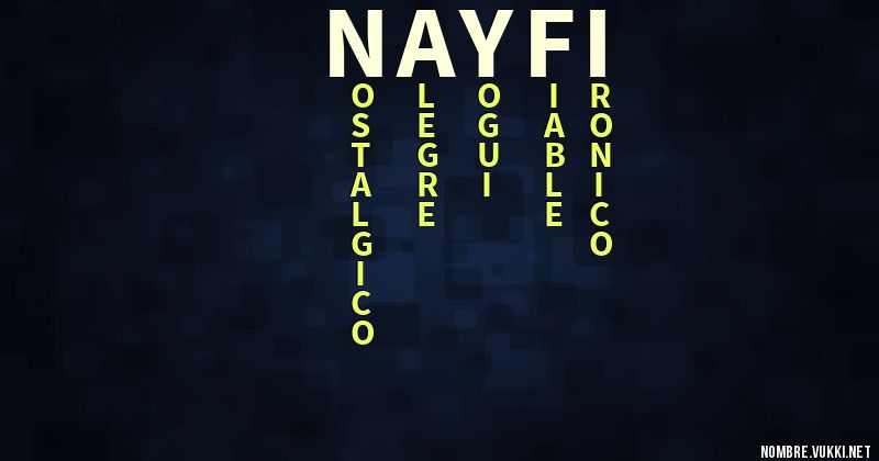 Acróstico nayfi