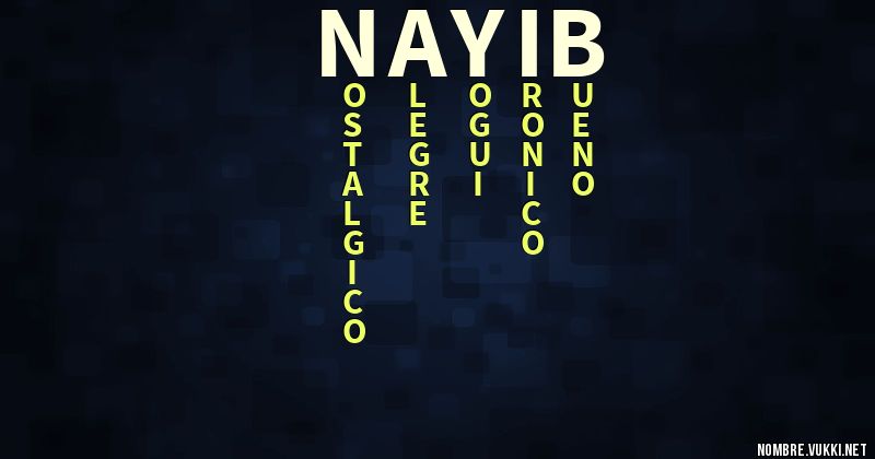 Acróstico nayib