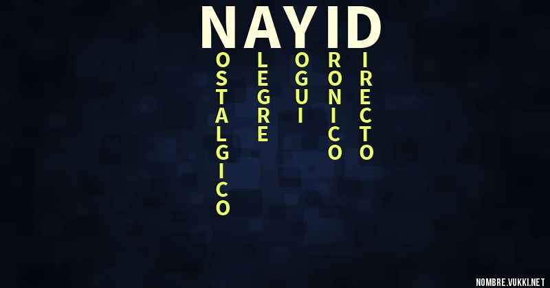 Acróstico nayid