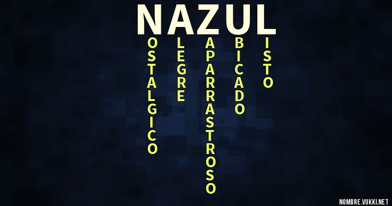 Acróstico nazul