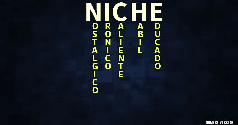 Acróstico niche