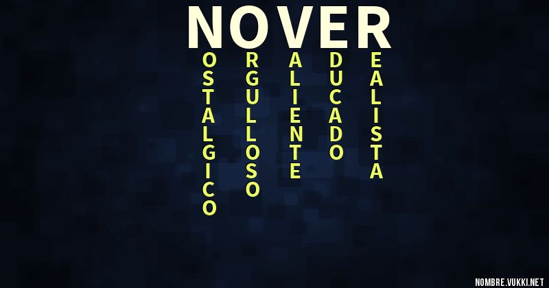 Acróstico nover