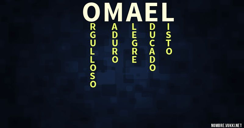 Acróstico omael