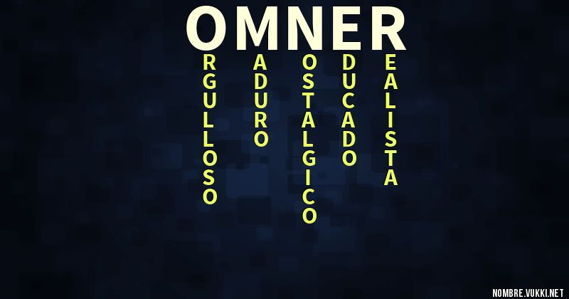 Acróstico omner