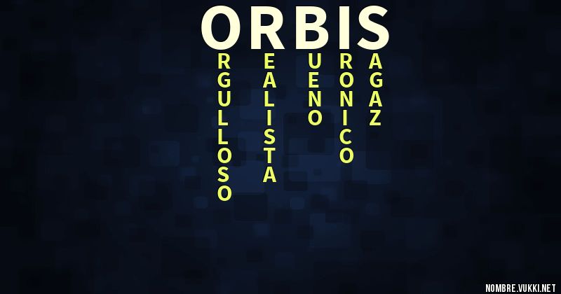 Acróstico orbis
