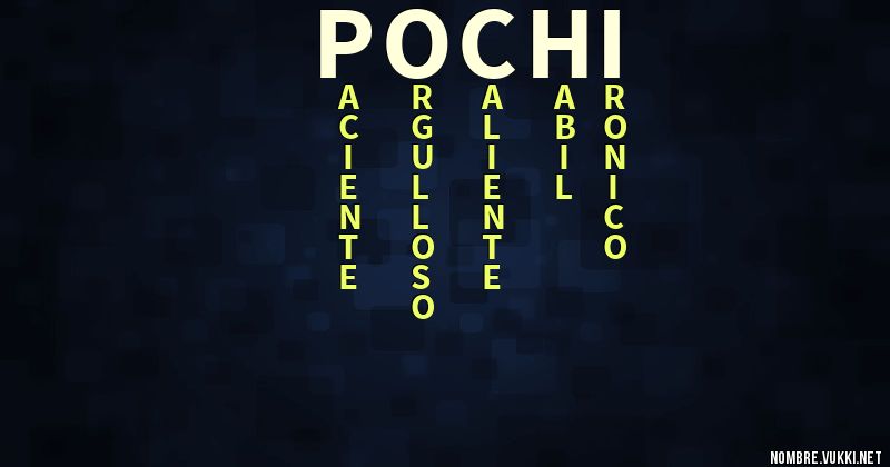 Acróstico pochi