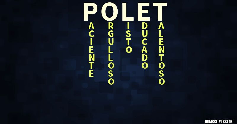 Acróstico polet