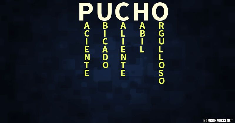 Acróstico pucho