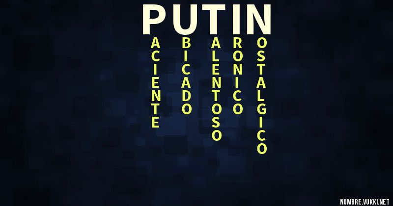 Acróstico putin