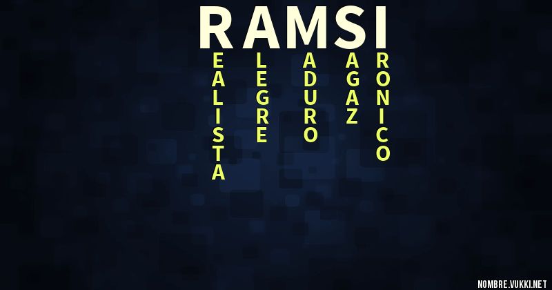 Acróstico ramsi