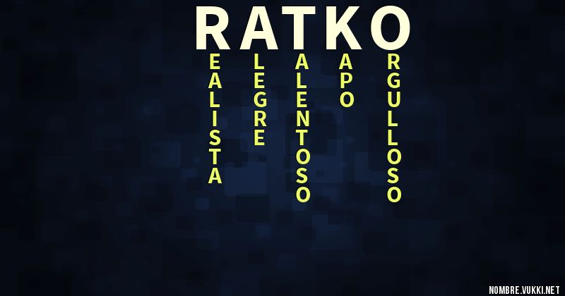 Acróstico ratko