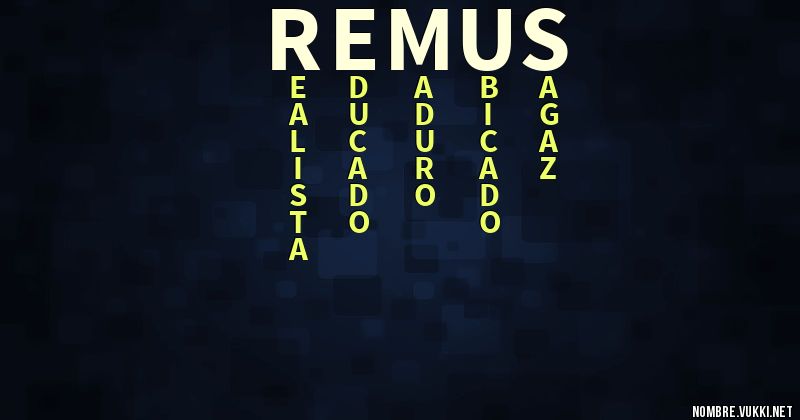 Acróstico remus