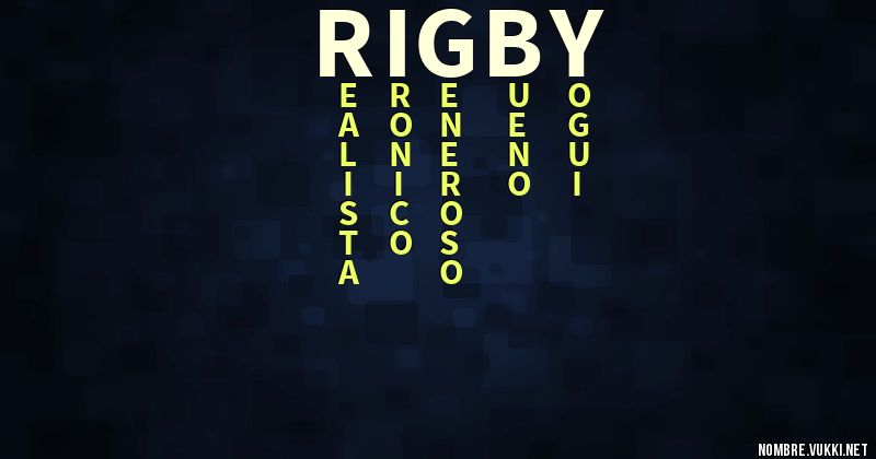 Acróstico rigby