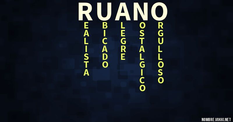Acróstico ruano