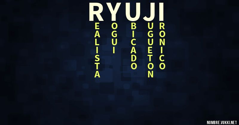 Acróstico ryuji